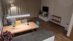 TV a/nebo společenská místnost v ubytování Veritas House