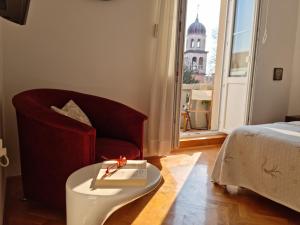 Postel nebo postele na pokoji v ubytování Rooms Tisa Old Town