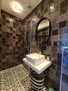 Koupelna v ubytování Studio12A