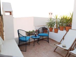 Posezení v ubytování Casa Maroma