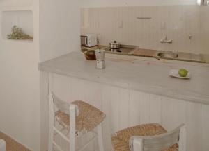 Kuchyň nebo kuchyňský kout v ubytování Viviendas Ferrer - Formentera Break
