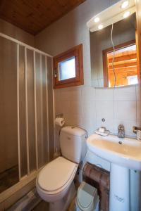 Ванная комната в Aliki Guest House