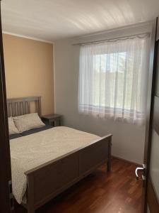 Posteľ alebo postele v izbe v ubytovaní Apartment Za Poštou