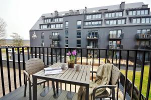 Balkon lub taras w obiekcie OnHoliday Apartamenty ze strefą Relax & Fun, ul Lwowska 12
