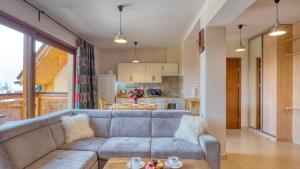 Kuchyňa alebo kuchynka v ubytovaní Apartament Sywarne Deluxe