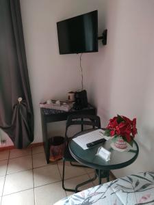 TV a/nebo společenská místnost v ubytování B&B Pierilu'