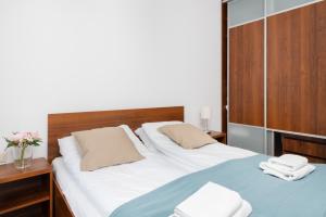 Postel nebo postele na pokoji v ubytování Villa 4 Pory Roku by Noclegi Renters
