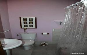 Koupelna v ubytování Casa Candana