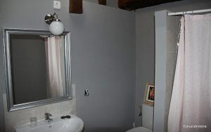Koupelna v ubytování Casa Candana