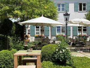 Zahrada ubytování Boutique Hotel SEITNER HOF München Pullach