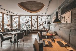 Χώρος καθιστικού στο Boutique Hotel und Chalets Bergwiesenglück