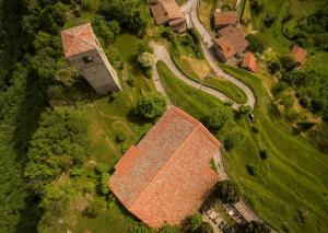 Bird's-eye view ng Casetta della chiocciola