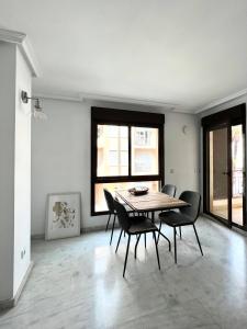 A seating area at Bear Holiday - Apartment Maria in Moraira near the Beach
