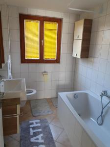 Koupelna v ubytování Ferienwohnung Suppan