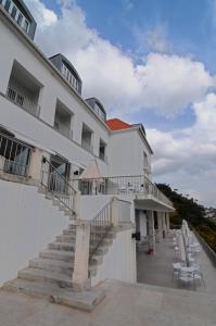 Balkón nebo terasa v ubytování INATEL Foz Do Arelho