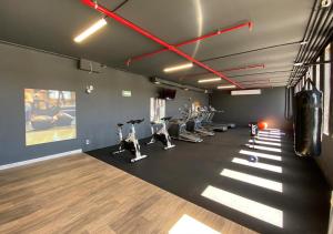 Fitness centrum a/nebo fitness zařízení v ubytování Hotel MX más san miguel de allende