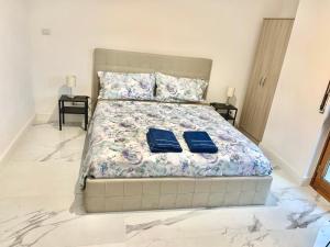 Letto o letti in una camera di Luxury Apartment in Bergamo Center