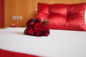 Postel nebo postele na pokoji v ubytování Hotel Dunas d'Ovar