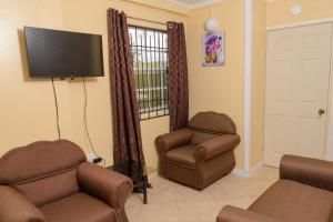 Predel za sedenje v nastanitvi Sephina Villa St Lucia Island Dream Holidays