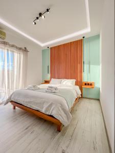 Postel nebo postele na pokoji v ubytování Island Apartments