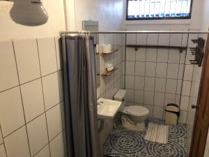 Ένα μπάνιο στο Cabinas Cahuita