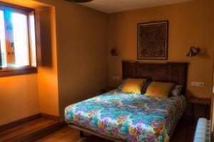 Tempat tidur dalam kamar di Casa Lucia