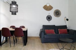 Posedenie v ubytovaní Apartaments la rambla - Garnatxa - 4 persones