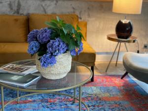Posezení v ubytování Piesteritzer Hof - Hotel Garni