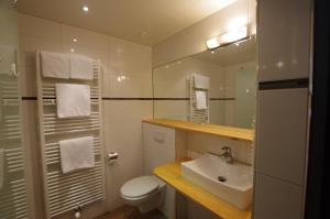 Koupelna v ubytování Hotel Zerres