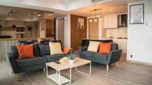 Posezení v ubytování Fairview House apartment karawaci