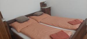 Łóżko lub łóżka w pokoju w obiekcie Ubytování pod Pálavou