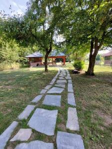 Zahrada ubytování House Kupa MB