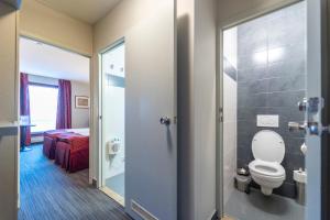 Koupelna v ubytování Hotel Ambiotel