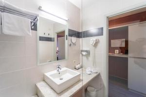 Koupelna v ubytování Hotel Ambiotel