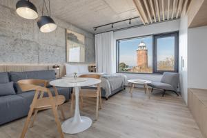 Posedenie v ubytovaní Apartamenty z widokiem na morze i dziedziniec BalticON Morska 6