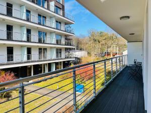 Balkón alebo terasa v ubytovaní Tulip by Baltic Home