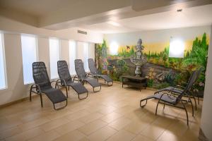 Χώρος καθιστικού στο Grafenberg Resort by Alpeffect Hotels