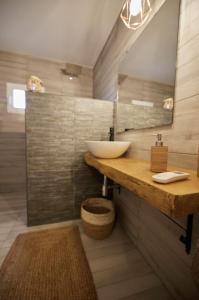 Ein Badezimmer in der Unterkunft L'Hortet del iaio