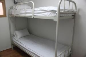 Postel nebo postele na pokoji v ubytování Dongdaemun Guesthouse