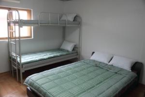 Postel nebo postele na pokoji v ubytování Dongdaemun Guesthouse