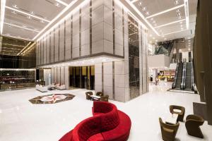 Istumisnurk majutusasutuses Best Western Plus Wanda Grand Hotel