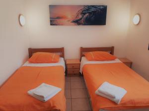 Posteľ alebo postele v izbe v ubytovaní Apartments Barbara Gregovica