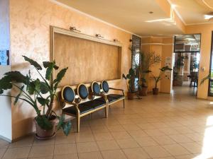 The lobby or reception area at Complex Relax Pomorie All Inclusive Még 32 kép