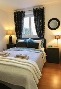 Postel nebo postele na pokoji v ubytování Apartment Maestral