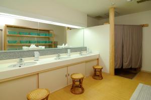 Koupelna v ubytování Hotel Iida