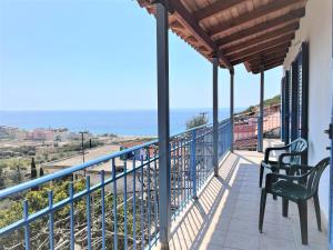 Balkón nebo terasa v ubytování Sea Horizon House ALEXIS