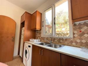 Kuchyň nebo kuchyňský kout v ubytování Sea Horizon House ALEXIS