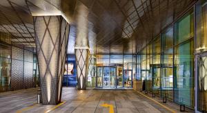 a rendering of a hallway in a building at Wanda Vista Istanbul in Istanbul