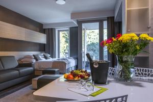Posezení v ubytování HOTEL PECR DEEP