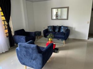 Ruang duduk di Hermoso y comodo apartamento en la mejor zona de Quibdo